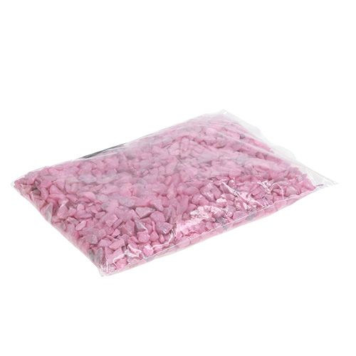 Article Pierres décoratives 9mm - 13mm rose 2kg