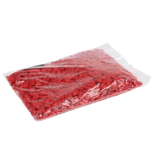 Floristik24 Pierres décoratives 9mm - 13mm rouge 2kg