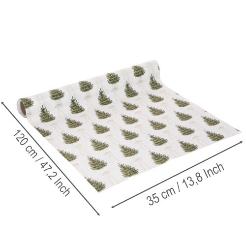 Tissu décoratif de Noël, vendu au mètre, largeur 120 cm, 2 pièces | Floristik24.be