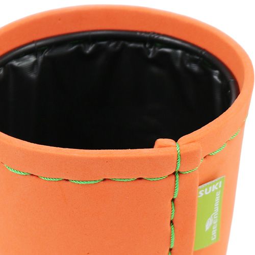 Floristik24 Jardinière orange Ø12cm H11,5cm