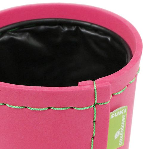 Floristik24 Déco Pot Rose Ø12cm H11,5cm
