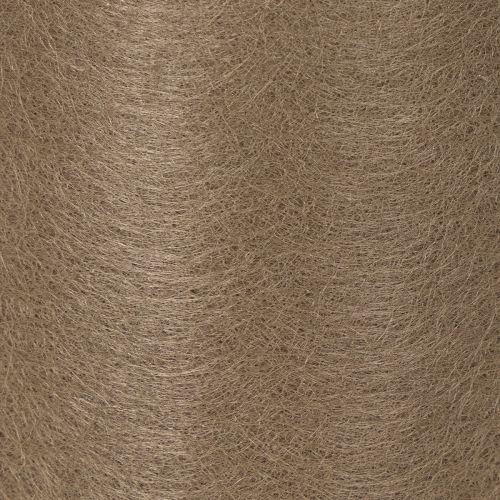 Rouleau de décoration de table non tissée marron 24 cm x 25 m pour tables de fête | Floristik24.be