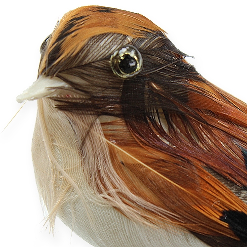 Article Oiseaux déco 9cm sur fil 16 pcs