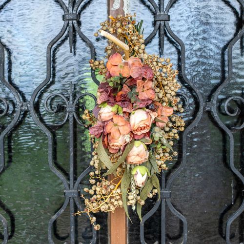 Floristik24 Branches décoratives baies de chanvre séchées palmier Uva naturel 1kg