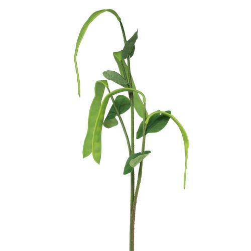 Article Branche décorative branche de haricot plante artificielle verte 95cm