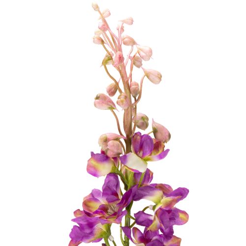 Article Delphinium décoratif artificiel pour une touche florale élégante, 79 cm, lot de 3