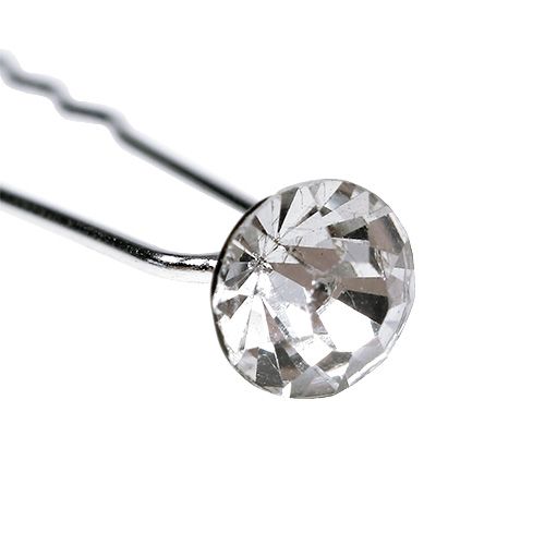 Article Aiguille diamant mariage argent Ø8mm L7cm 20pcs