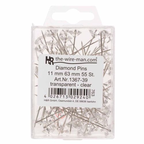 Aiguilles diamant Ø11mm trans