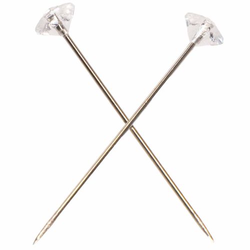 Aiguilles diamant Ø6mm trans clear 85 pièces | Floristik24.be