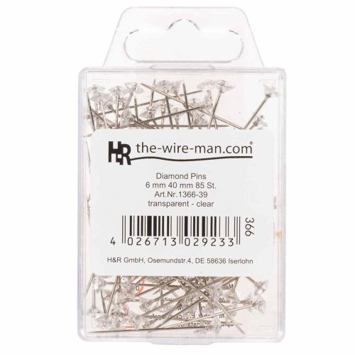 Aiguilles diamant Ø6mm trans