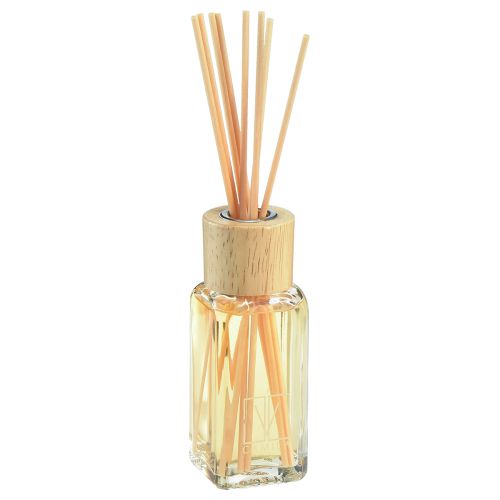 Flacon diffuseur en verre transparent note parfumée poire sauvage 100ml