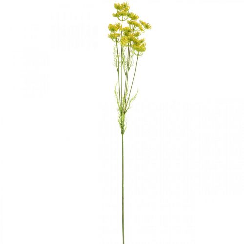 Floristik24 Aneth jaune plante d&#39;herbe artificielle aneth pour décorer L80cm