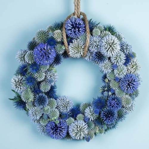 Article Anneau en mousse florale vert Ø25cm composition de couronne 4 pièces