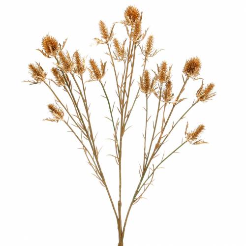 Branche de chardon artificiel Doré L71.5cm