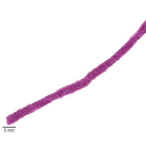 Article Cordon en laine violette, 55 m, ficelle décorative pour l&#39;art floral et les loisirs créatifs