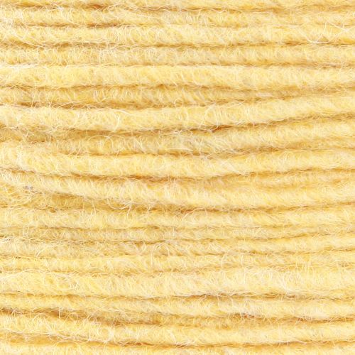 Article Fil de mèche cordon de laine cordon de feutre fil de laine jaune Ø3mm 100m
