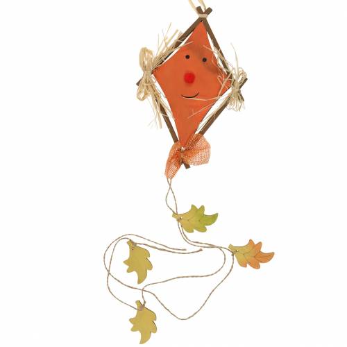 Floristik24 Cerf-volant déco automne à suspendre 20cm x 13cm 3pcs