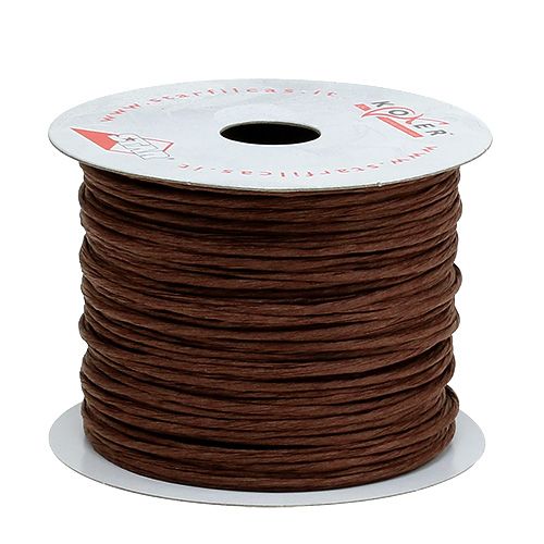 Floristik24 Fil enroulé 50m marron