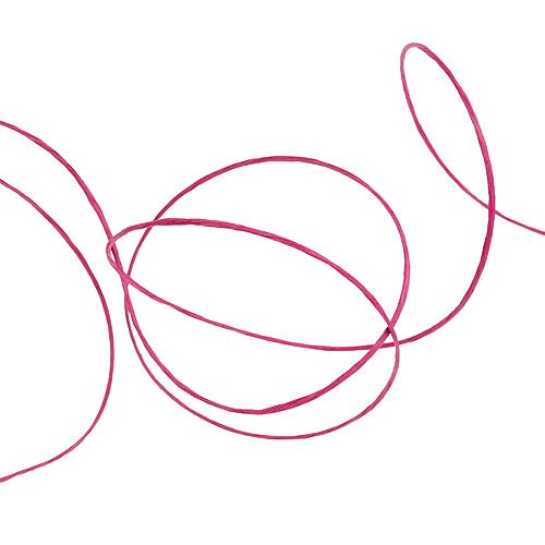 Article Fil enroulé 50m fuchsia