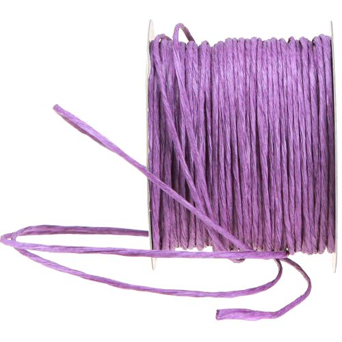 Article Fil enroulé 50 m violet