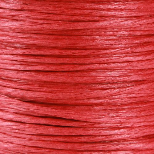 Article Fil enroulé 50 m rouge