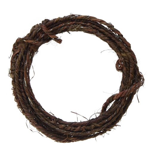 Fil Rustique Marron Foncé fil à bijoux rustique 3-5mm 3m