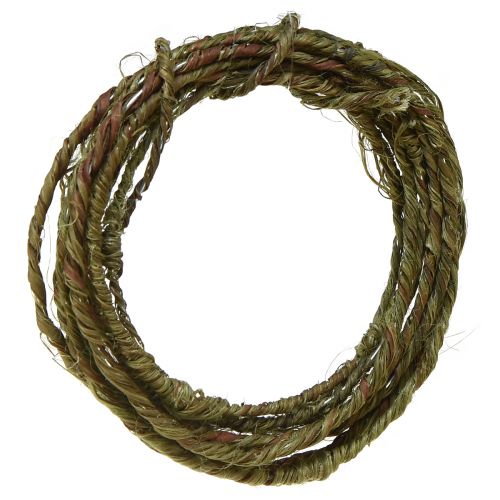 Fil rustique vert bijoux fil artisanat fil rustique 3-5mm 3m