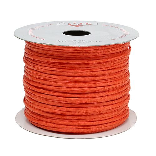 Floristik24 Fil enroulé 50m orange