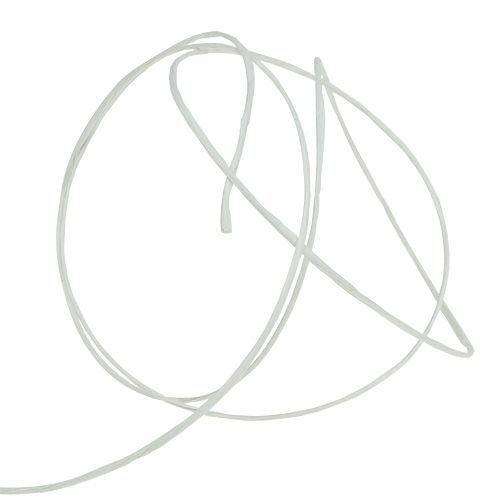 Fil enroulé 50m blanc