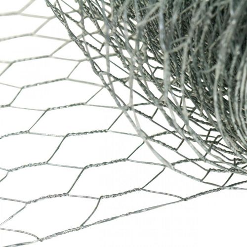 Article Fil Hexagonal Galvanisé Silver Rabbit Wire 50cm×10m