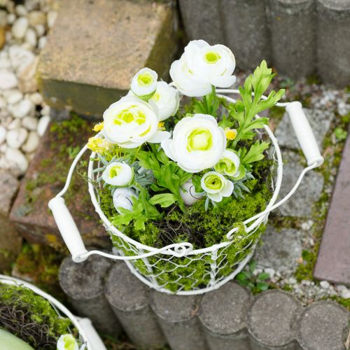 Article Paniers décoratifs en fil de fer, 30 cm, 1 lot, pour une solution décorative et créative pour votre jardin.
