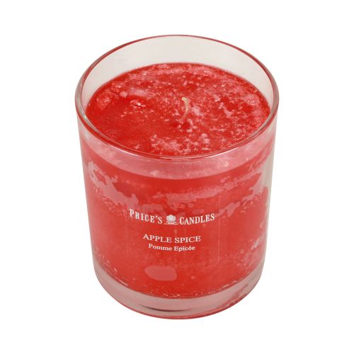 Article Bougie parfumée dans un verre bougie parfumée Noël Pomme Épice H8cm