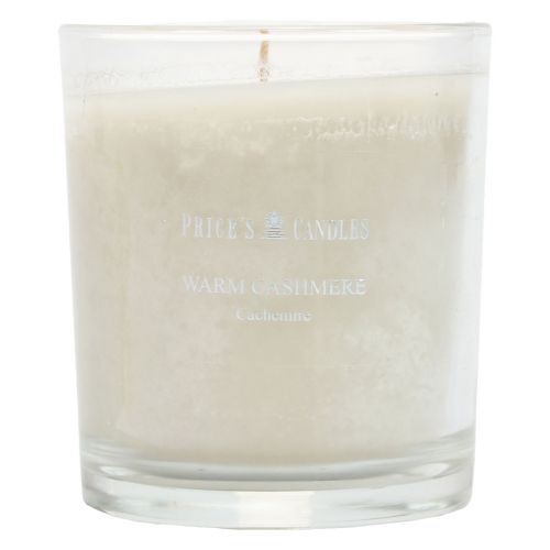 Floristik24 Bougie parfumée dans un verre bougie parfumée Noël Cachemire H8cm