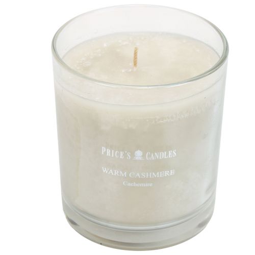 Floristik24 Bougie parfumée dans un verre bougie parfumée Noël Cachemire H8cm