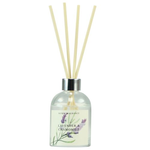 Article Bâtonnets parfumés lavande camomille diffuseur en verre 100ml