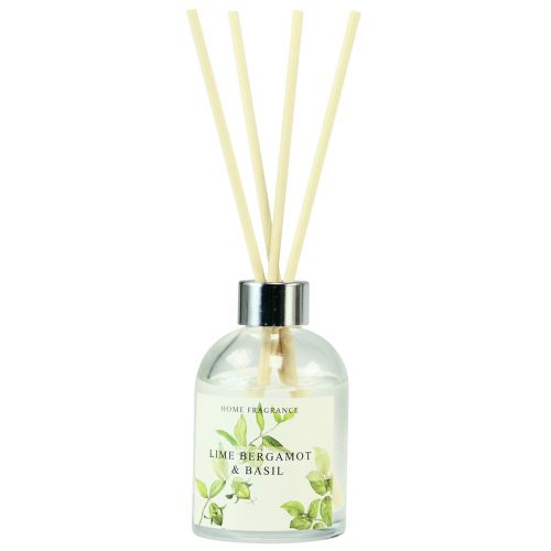 Article Bâtonnets parfumés parfum d&#39;ambiance citron vert bergamote basilic 100ml