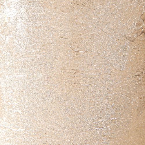 Article Bougies colorées unies platine 60x80mm 4pcs