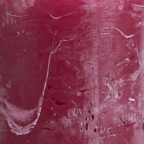 Floristik24 Bougies de couleur unie bougies pilier Berry 60x100mm 4 pcs