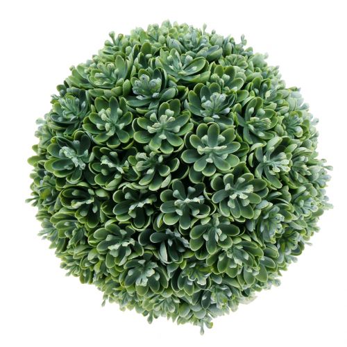 Boule d’echeveria artificiel vert Ø 18 cm