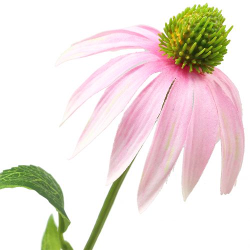 Article Fleur d'Echinacea lumière artificielle rose 90cm