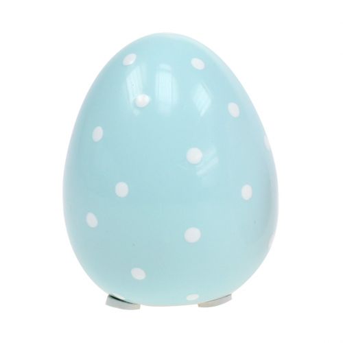 Floristik24 Oeuf en céramique 6.5cm assortis 4pcs