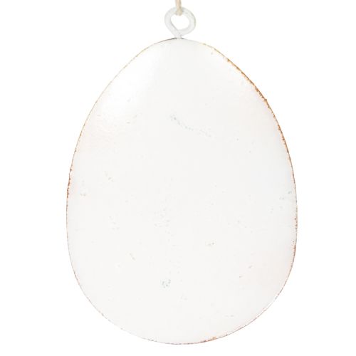 Article Œufs de Pâques décorés de fleurs printanières, parfaits pour les bouquets de Pâques ou les fenêtres, 8 cm, lot de 8.