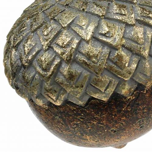 Floristik24 Gland décoratif à suspendre doré Ø5.8cm H7.9cm