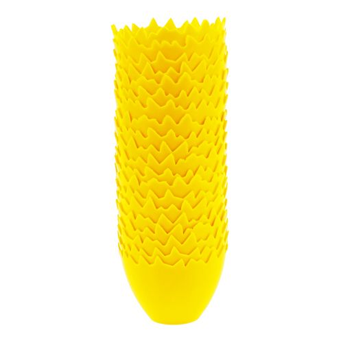Article Coquetiers Ø17cm 20 pcs jaune