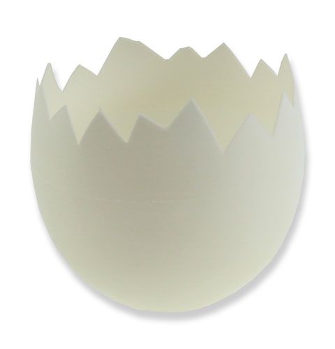 Floristik24 Coquetier blanc Ø 8cm 12pcs
