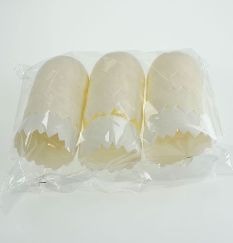 Floristik24 Coquetier blanc Ø 8cm 12pcs