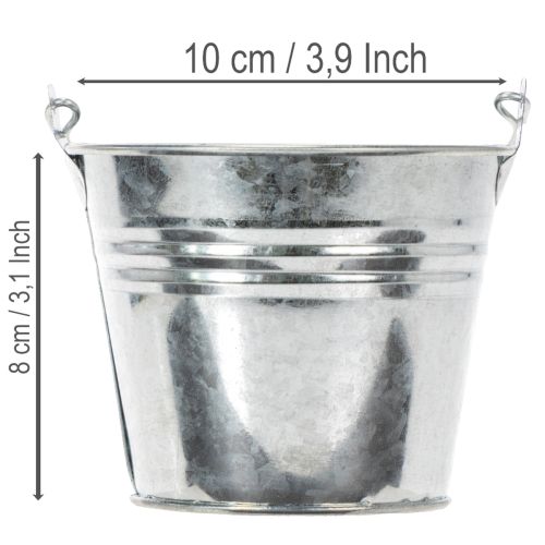 Seau Ø10 cm H8 cm, lot de 10.