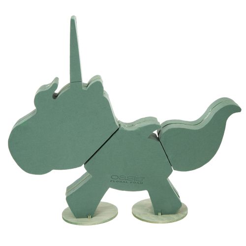 Article Licorne en mousse florale 68 cm x 60 cm