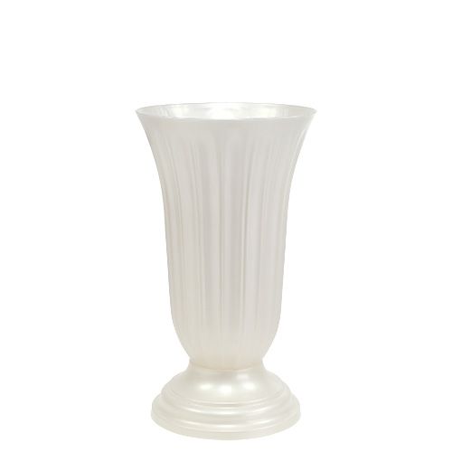 Vase à sertir Lilia en nacre Ø16cm, 1 pce