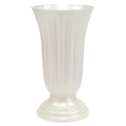Vase Lilia nacre Ø28cm, 1 pièce